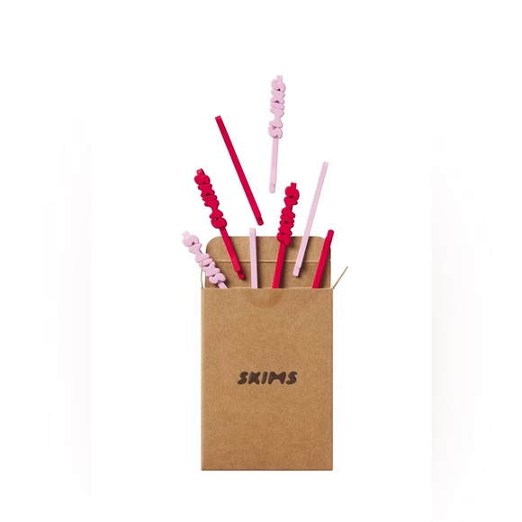 SKIMS hair pin Set - Red and Pink - Picture 1 of 6
